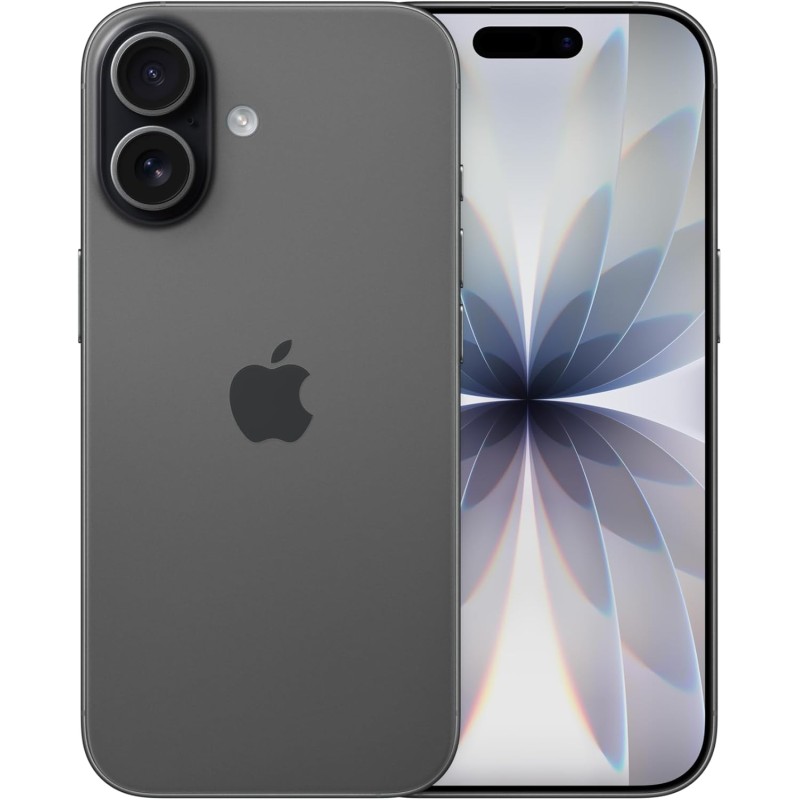 Apple iPhone 17 256 GB: display 6,3" con ProMotion, chip A19, fotocamera frontale Center Stage per selfie di gruppo più facili, più resistenza ai graffi, un giorno intero di batteria; Nero - 256 GB Nero Apple iPhone 17 256 GB: display 6,3" con ProMotion, chip A19, fotocamera frontale Center Stage per selfie di gruppo più facili, più resistenza ai graffi, un giorno intero di batteria; Nero - 256 GB Nero