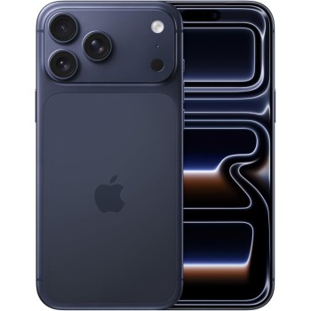 Apple iPhone 17 Pro Max 256 GB: display 6,9", ProMotion fino a 120Hz, chip A19 Pro, autonomia mai vista su iPhone, sistema di fotocamere Pro Fusion, fotocamera frontale Center Stage; Blu profondo - 256 GB Blu profondo Apple iPhone 17 Pro Max 256 GB: display 6,9", ProMotion fino a 120Hz, chip A19 Pro, autonomia mai vista su iPhone, sistema di fotocamere Pro Fusion, fotocamera frontale Center Stage; Blu profondo - 256 GB Blu profondo