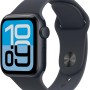 Apple Watch SE 3 GPS, Cassa 40 mm in alluminio mezzanotte con Cinturino Sport mezzanotte - S/M - cassa 40 mm Mezzanotte