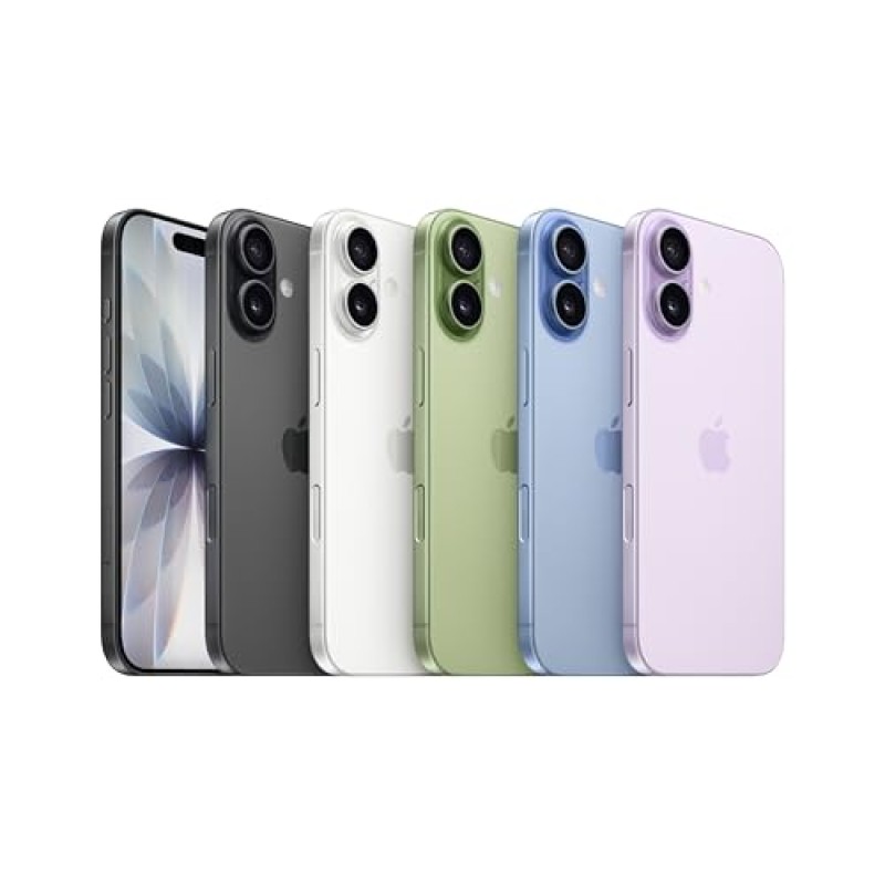 Apple iPhone 17 256 GB: display 6,3" con ProMotion, chip A19, fotocamera frontale Center Stage per selfie di gruppo più facili, più resistenza ai graffi, un giorno intero di batteria; Salvia - 256 GB Salvia