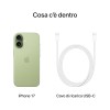Apple iPhone 17 256 GB: display 6,3" con ProMotion, chip A19, fotocamera frontale Center Stage per selfie di gruppo più facili, più resistenza ai graffi, un giorno intero di batteria; Salvia - 256 GB Salvia