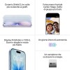 Apple iPhone 17 256 GB: display 6,3" con ProMotion, chip A19, fotocamera frontale Center Stage per selfie di gruppo più facili, più resistenza ai graffi, un giorno intero di batteria; Salvia - 256 GB Salvia
