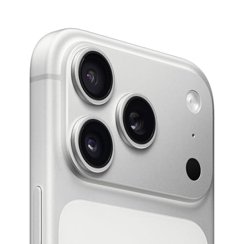 Apple iPhone 17 Pro 256 GB: display 6,3", ProMotion fino a 120Hz, chip A19 Pro, autonomia senza precedenti, sistema di fotocamere Pro Fusion con fotocamera frontale Center Stage; Argento - 256 GB Argento