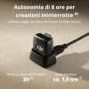 DJI Mic Mini (2 TX + 1 RX mobile), microfono lavalier wireless per iPhone 17/16/15 e Android/PC/tablet, plug-and-play, trasmissione fino a 300 m, ultraleggero, cancellazione attiva del rumore, vlog