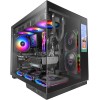 Mars Gaming MC-MIRAGE, Case Gaming ATX, Schermo LCD IPS 7,2” Personalizzabile, Vetro Temperato Continuo Frontale e Laterale, Struttura Doppia Camera, Supporto Raffreddamento Liquido fino 360mm, Nero Mars Gaming MC-MIRAGE, Case Gaming ATX, Schermo LCD IPS 7,2” Personalizzabile, Vetro Temperato Continuo Frontale e Laterale, Struttura Doppia Camera, Supporto Raffreddamento Liquido fino 360mm, Nero