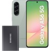 Samsung Galaxy A56 5G con scheda memoria esterna SSD Portatile T7 1TB Gray, Smartphone con Funzioni intelligenti e 3 anni di Garanzia del produttore, 8GB RAM, 256GB, Awesome Olive - 8GB+256GB Awesome Olive