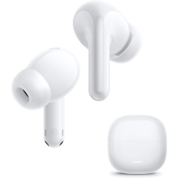 XIAOMI Redmi Buds 8 Lite: cuffie TWS in-ear con cancellazione del rumore fino a 42 dB, driver da 12,4 mm per bassi potenti, autonomia fino a 36h, 5 EQ e Bluetooth 5.4, Bianco