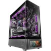 Mars Gaming MC-LCDPRO Case Gaming ATX Schermo LCD IPS 7.2" Personalizzabile Vetro Temperato Curvo Frontale e Laterale Struttura a Doppia Camera Supporto Raffreddamento a Liquido fino a 360mm Nero Mars Gaming MC-LCDPRO Case Gaming ATX Schermo LCD IPS 7.2" Personalizzabile Vetro Temperato Curvo Frontale e Laterale Struttura a Doppia Camera Supporto Raffreddamento a Liquido fino a 360mm Nero