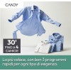 Candy Smart Pro CRO EH8N2TE-S Asciugatrice a Pompa di Calore, 8 kg, Connettività Wi-Fi + BLE, Programma Stiro Facile, Libera Installazione, 85x 60 x 58.5 cm (A x L x P cm), Bianco, Classe D - 8kg Bianco