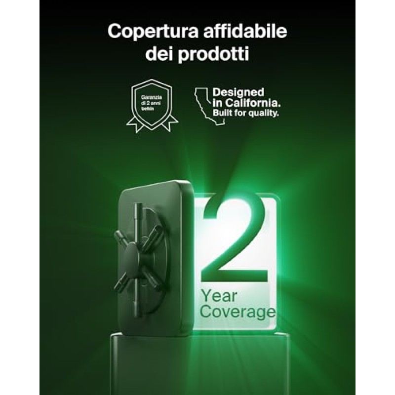 Belkin SheerForce Grip Cover per iPhone 17 Pro Compatibile con MagSafe, Design Sottile con Linee Laterali Antiscivolo, Custodia Bumper per iPhone, Magnetica, Trasparente e Anti-urto, Blu - iPhone 17 Pro Blu