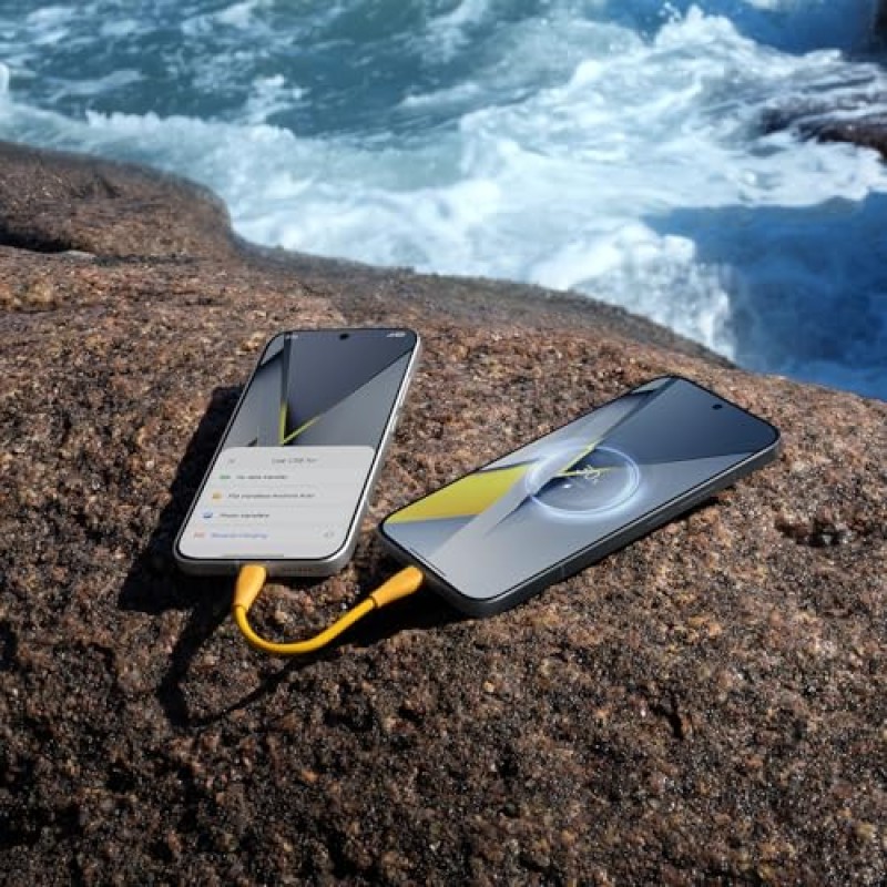 Xiaomi POCO F8 Pro, Smartphone 12+256 GB, Display AMOLED 6,59" 120Hz, Tripla Fotocamera 50MP Teleobiettivo 60mm, Audio Sound by Bose, Batteria 6210mAh, Titanium, Garanzia 2 anni, Caricatore escluso - 12+256GB Titanium