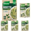 Knorr Risotto con Spinaci, Risotto Pronto con Ingredienti Naturali, 100% Riso Italiano e Chicci al Dente, Preparazione in Pentola o al Microonde, 175g, 2 Porzioni (Confezione da 5) - 175 g (Confezione da 5)
