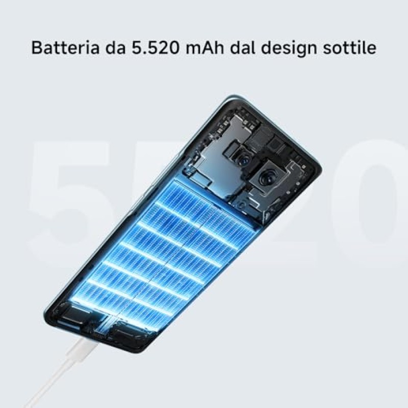 XIAOMI Redmi Note 15 5G, Smartphone 6+128GB, Design ultrasottile, Resistenza IP65, Fotocamera super nitida da 108 MP, Display FHD+ da 6,77", Nero, Garanzia 2 anni, Caricatore non incluso - 6+128GB Nero