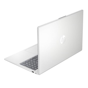 HP Laptop 15-fc0021sl, PC Portatile 15", Display FHD, Notebook, (AMD Ryzen 7 7730U, RAM 16GB, SSD 1TB, Windows 11), Computer Portatile, Uso quotidiano, Tastiera Italiana, QWERTY, Argento - Argento