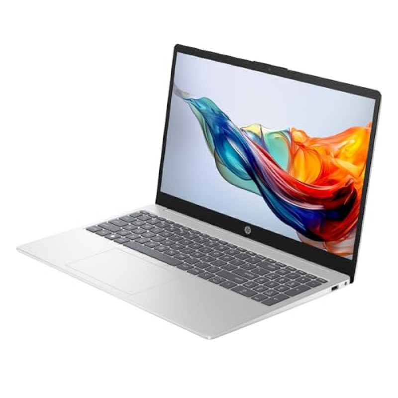 HP Laptop 15-fc0021sl, PC Portatile 15", Display FHD, Notebook, (AMD Ryzen 7 7730U, RAM 16GB, SSD 1TB, Windows 11), Computer Portatile, Uso quotidiano, Tastiera Italiana, QWERTY, Argento - Argento HP Laptop 15-fc0021sl, PC Portatile 15", Display FHD, Notebook, (AMD Ryzen 7 7730U, RAM 16GB, SSD 1TB, Windows 11), Computer Portatile, Uso quotidiano, Tastiera Italiana, QWERTY, Argento - Argento