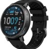 Amazfit Active Max 48mm Smartwatch 1,5'' AMOLED, 25 Giorni Autonomia, Mappe Offline, NFC, GPS, 4GB di Memoria, 170+ Sportive, 5 ATM, Monitoraggio Fitness, Sonno & Battito per Android/iPhone