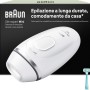 Braun Silk·Expert Mini Epilatore Luce Pulsata con Rasoio, PL1104 Bianco - 1 luce pulsata + 1 accessorio