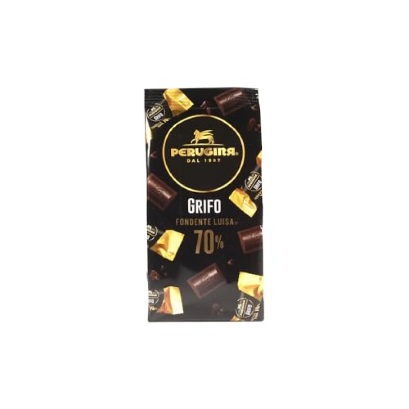 PERUGINA Grifo Fondente 70% Cioccolatini Fondenti Sacchetto 180g (Confezione da 4)
