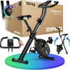 ZIPRO Cyclette da Casa Pieghevoliciclette Esercizi Pieghevole Professionale Bike Camera Palesta Bici Salvaspazio Orizzontale Smart Bicicletta Mini Magnetica Ciclet Home - Eclipse X