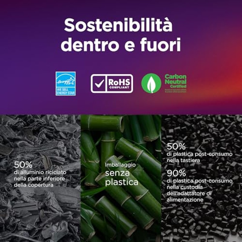 Lenovo Yoga Slim 7 Notebook Copilot+ PC 14” OLED WUXGA (1920x1200), Intel Core Ultra 7 256V, RAM 16 GB, 512 GB SSD, Grafica Intel Arc, WiFi 7, Windows 11 Home - Luna Grey "Tastiera retroilluminata" - 16GB | Copilot+ PC Lenovo Yoga Slim 7 Notebook Copilot+ PC 14” OLED WUXGA (1920x1200), Intel Core Ultra 7 256V, RAM 16 GB, 512 GB SSD, Grafica Intel Arc, WiFi 7, Windows 11 Home - Luna Grey "Tastiera retroilluminata" - 16GB | Copilot+ PC