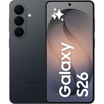Samsung Galaxy S26 Smartphone AI, 256GB, 3 anni di Garanzia, Processore Avanzato, Assistente Foto, Creative Studio, Camera 50 MP, 4300 mAh, Black [Versione italiana] - 256GB Black