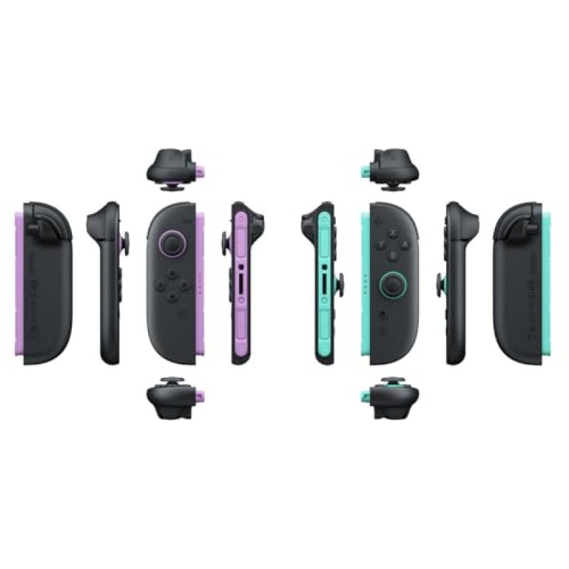 Set da due Controller Joy-Con Viola chiaro -Verde chiaro per Nintendo Switch 2