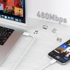 YISH 65W Caricatore USB C Rapido - GaN PD3.0 Caricabatterie USB C Alimentatore Presa Compatibile con iPhone 17 16 15 Galaxy S26 S25 MacBook Carica Batterie Cellulare Tipo C Spina, con 60W Cavo C 1M