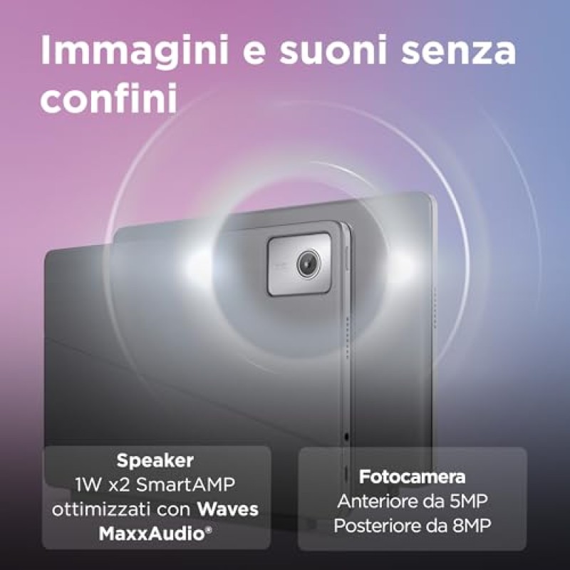 Lenovo Duet Chromebook 11” Touch IPS, Memoria 128GB, RAM 8GB, Chrome OS, Folio Stand e Tastiera inclusi, Notebook e Tablet Convertibile per Studio e Lavoro, MediaTek Kompanio 838 Lenovo Duet Chromebook 11” Touch IPS, Memoria 128GB, RAM 8GB, Chrome OS, Folio Stand e Tastiera inclusi, Notebook e Tablet Convertibile per Studio e Lavoro, MediaTek Kompanio 838