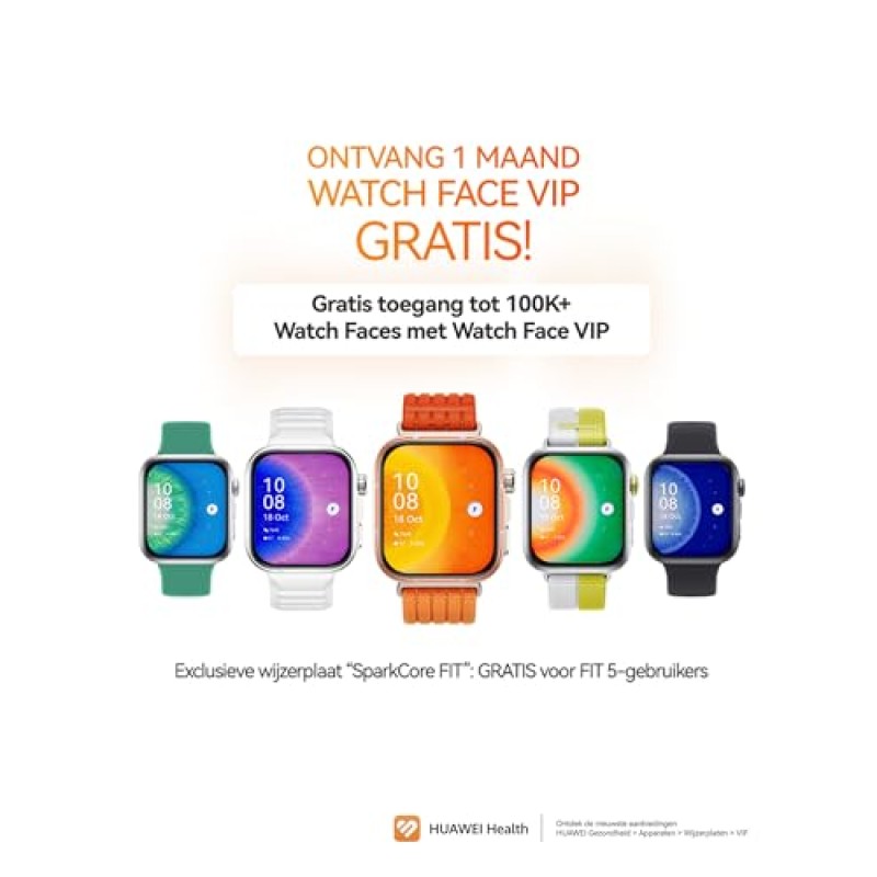 HUAWEI WATCH FIT 5 Pro Smartwatch, GPS, ECG, Display FullView 1,92'' e Vetro Zaffiro, Pagamento NFC, Modalità Sport Outdoor, Monitoraggio della Salute, Batteria a Lunga Durata, Android & iOS, Nero - FIT 5 Pro Nero