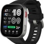 Amazfit Bip Max 50mm Smartwatch, Display AMOLED da 2.07", Autonomia fino a 20GG, GPS, 4GB, Mappe Offline, Fitness Tracker, Hybrid Training, 150+ Modalità Sportive, HYROX, 5 ATM per Android e iPhone - Argento