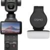 DJI Osmo Pocket 4P Combo Standard, fotocamera vlog 4K a doppio obiettivo
