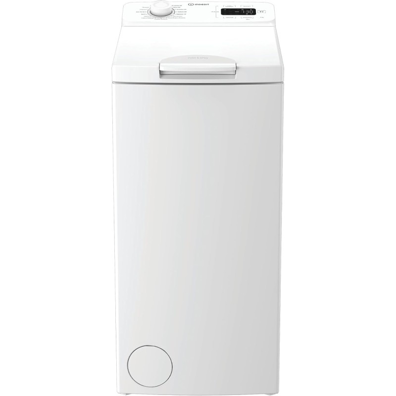 Indesit ITL 55W IT – Lavatrice 5kg Carica Dall’alto | Libera Installazione, 1000 Giri/min, Classe B, Programmi Rapidi, Extra Risciacquo, Display Digitale, 90 x 40 x 60 cm (AxLxP) Indesit ITL 55W IT – Lavatrice 5kg Carica Dall’alto | Libera Installazione, 1000 Giri/min, Classe B, Programmi Rapidi, Extra Risciacquo, Display Digitale, 90 x 40 x 60 cm (AxLxP)