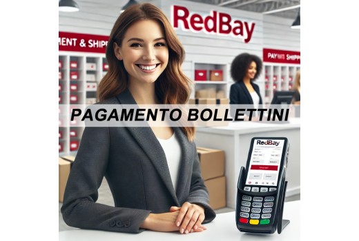 Pagare bollette, bollo auto e ricariche nel tuo negozio con RedPay